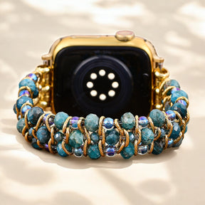 Crystal Shores Geflochtenes Apple Watch Armband