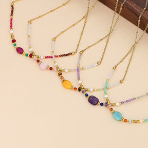 Collier en amazonite Ocean Breeze