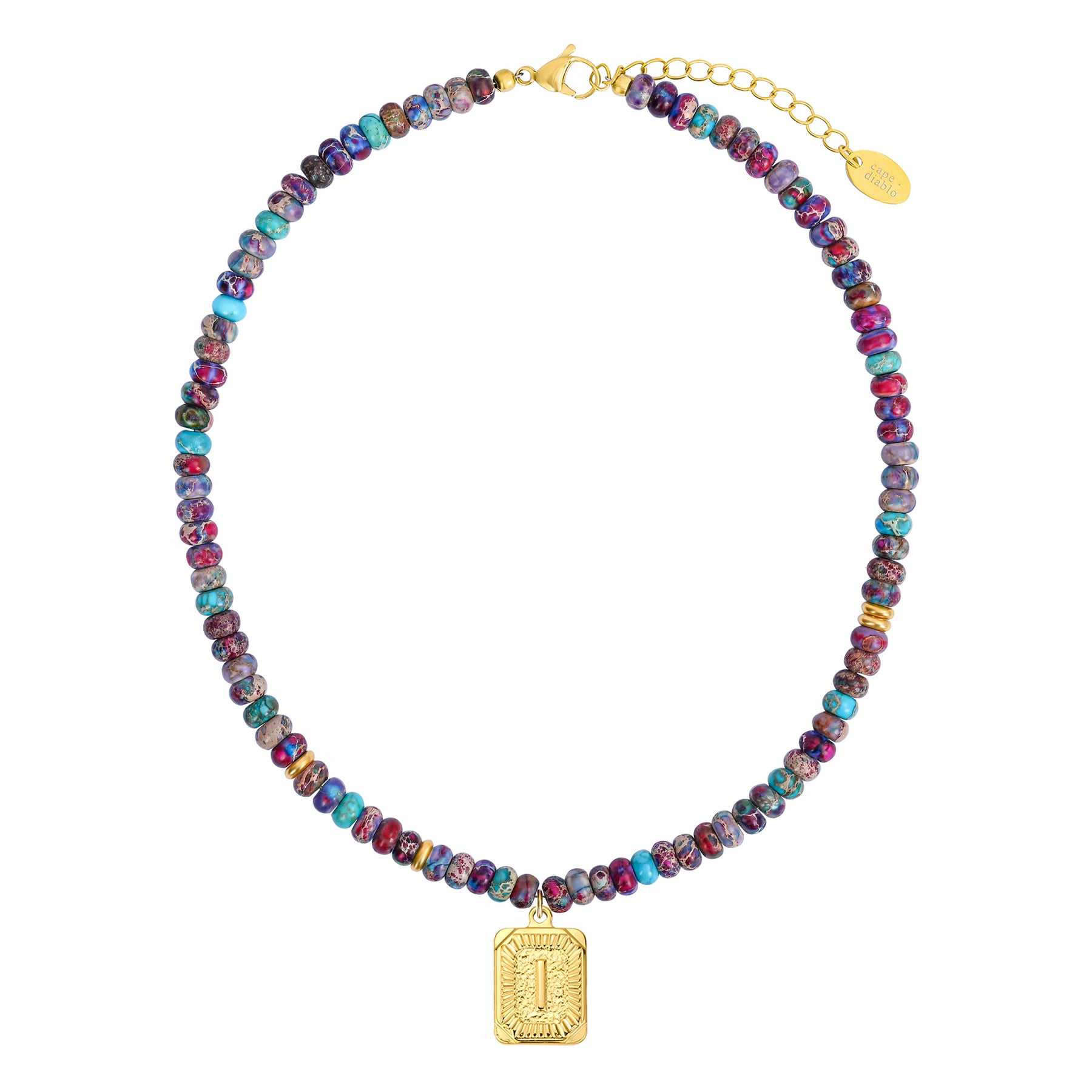 Lebendige Edelstein Anfangsblasen-Halskette