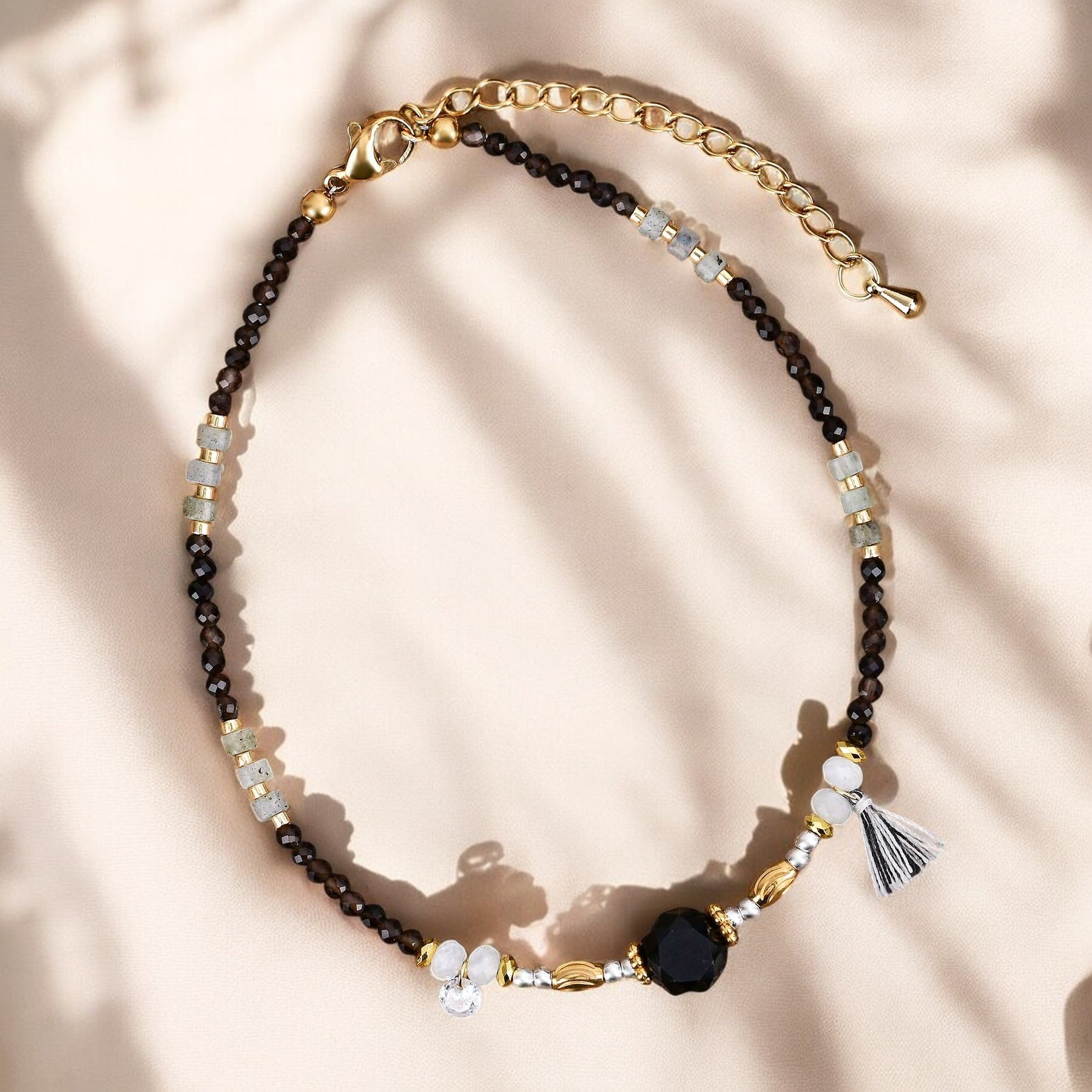 Bracelet de cheville Éclipse de Pierre de Lune