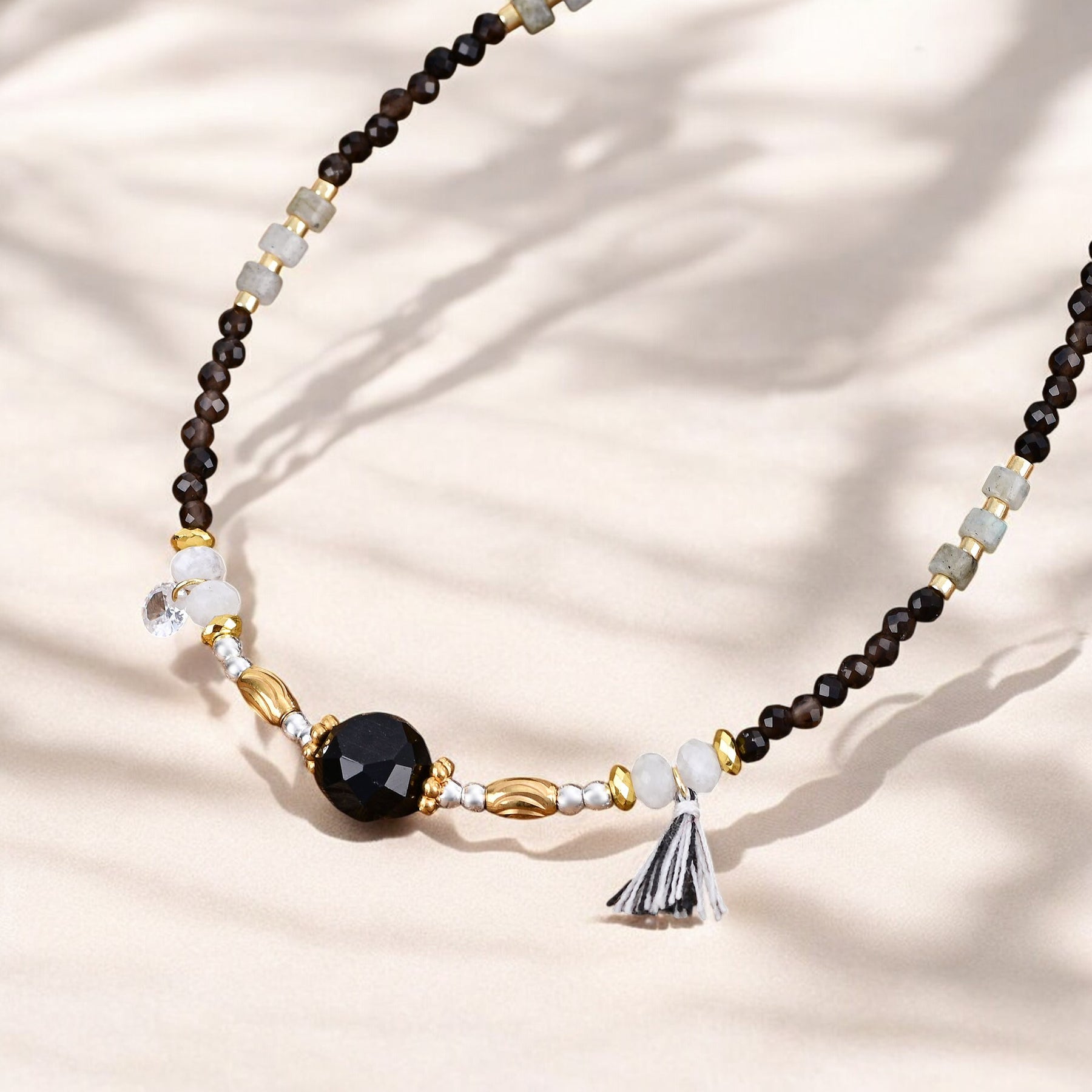 Bracelet de cheville Éclipse de Pierre de Lune