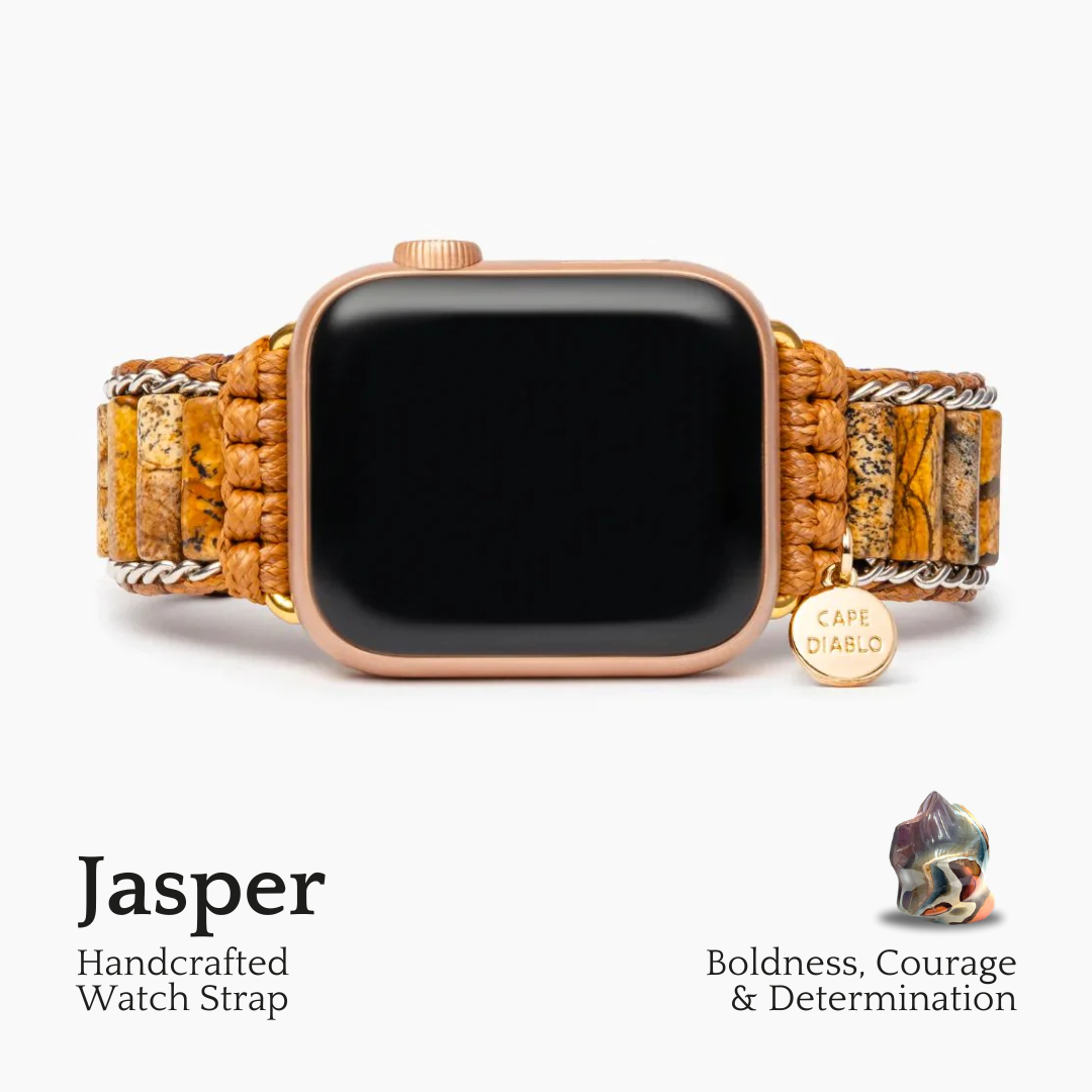 Bracelet de montre Apple Jasper en bois