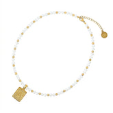 Halskette mit Initialen im Southern-Charm-Stil