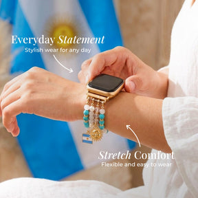 Argentinien Albiceleste Stretch Apple Watch Armband