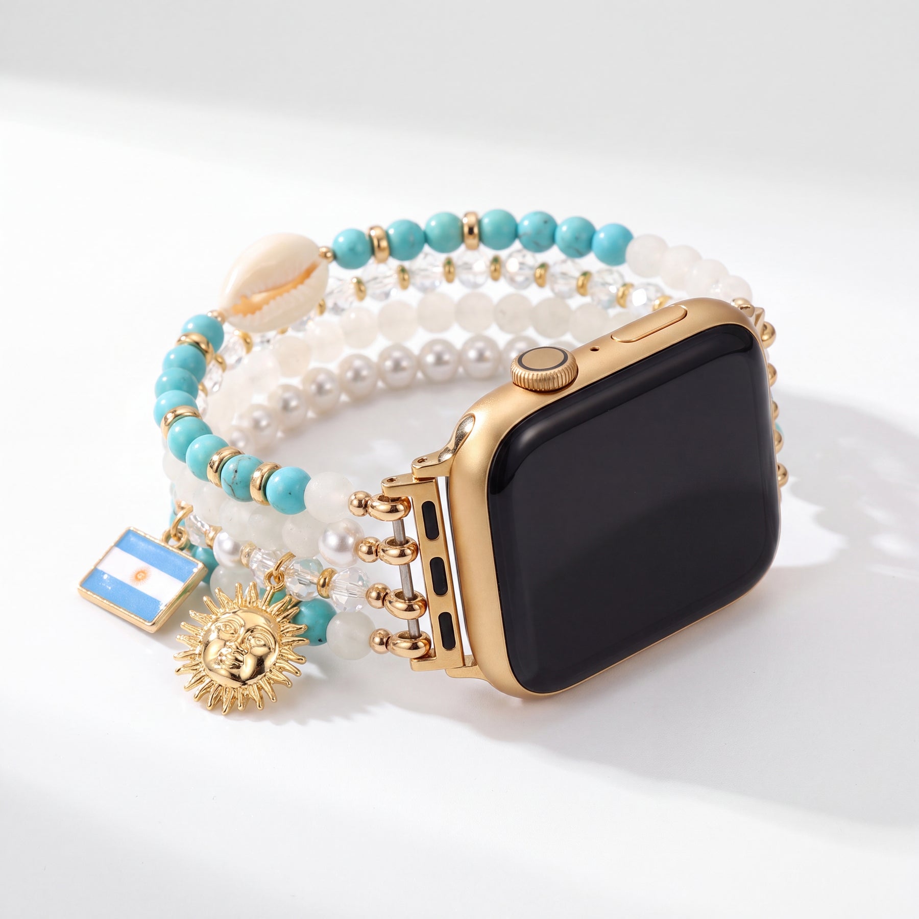 Argentinien Albiceleste Stretch Apple Watch Armband