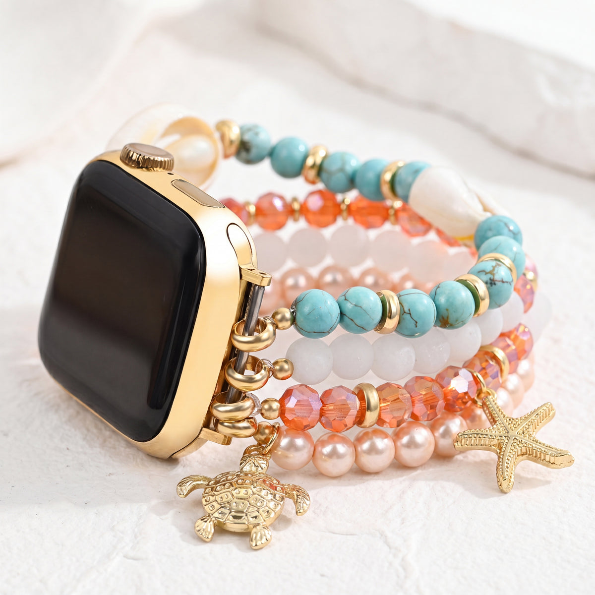 Bracelet Apple Watch Coastal Glow Stretch
