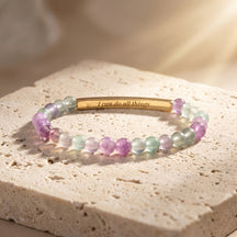 Geheimnachrichten-Stein Bracelets