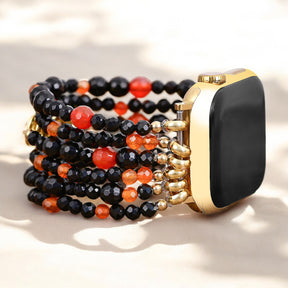 Halloween-Kürbisfeld Apple Watch Armband