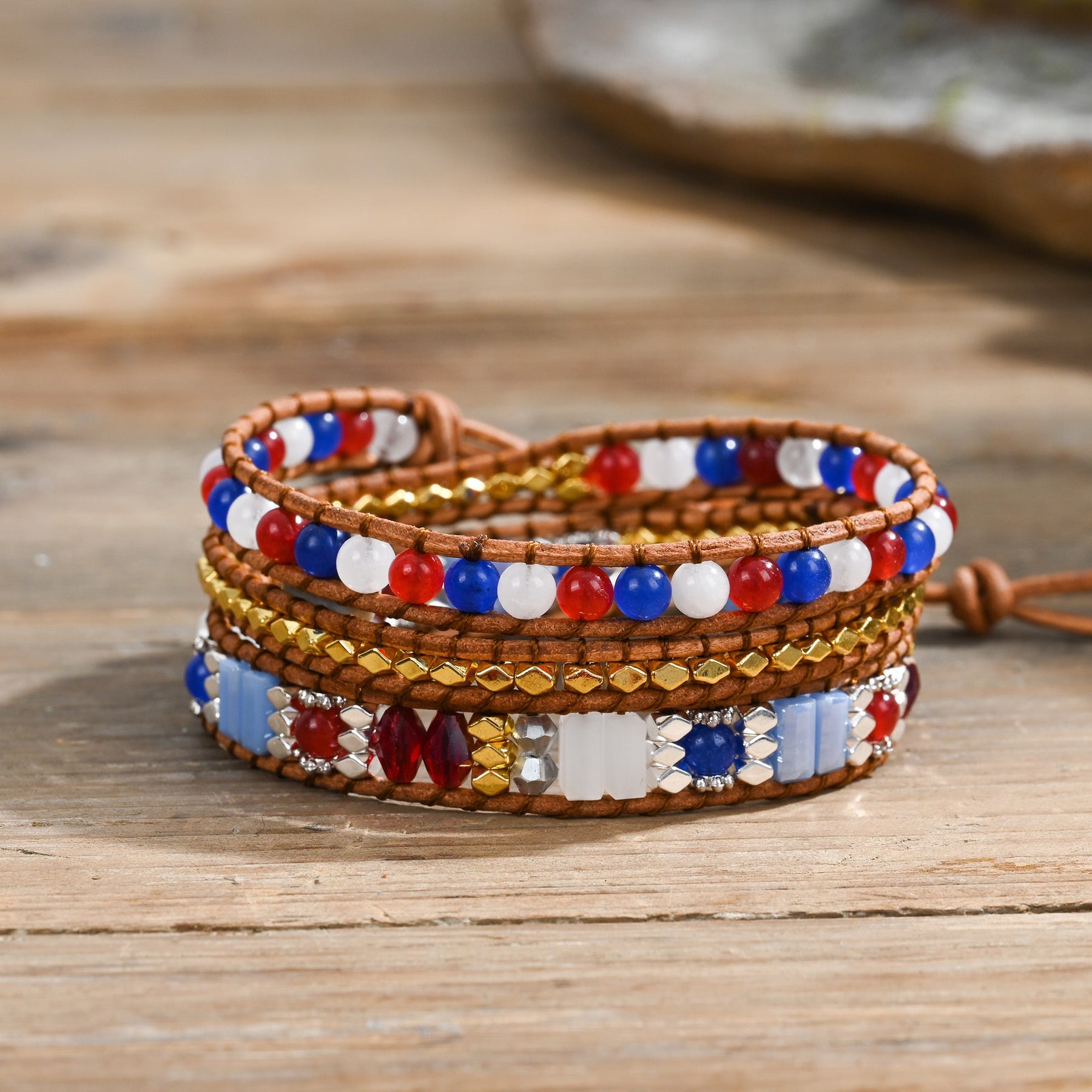 Armband mit amerikanischem Stolz-Motiv