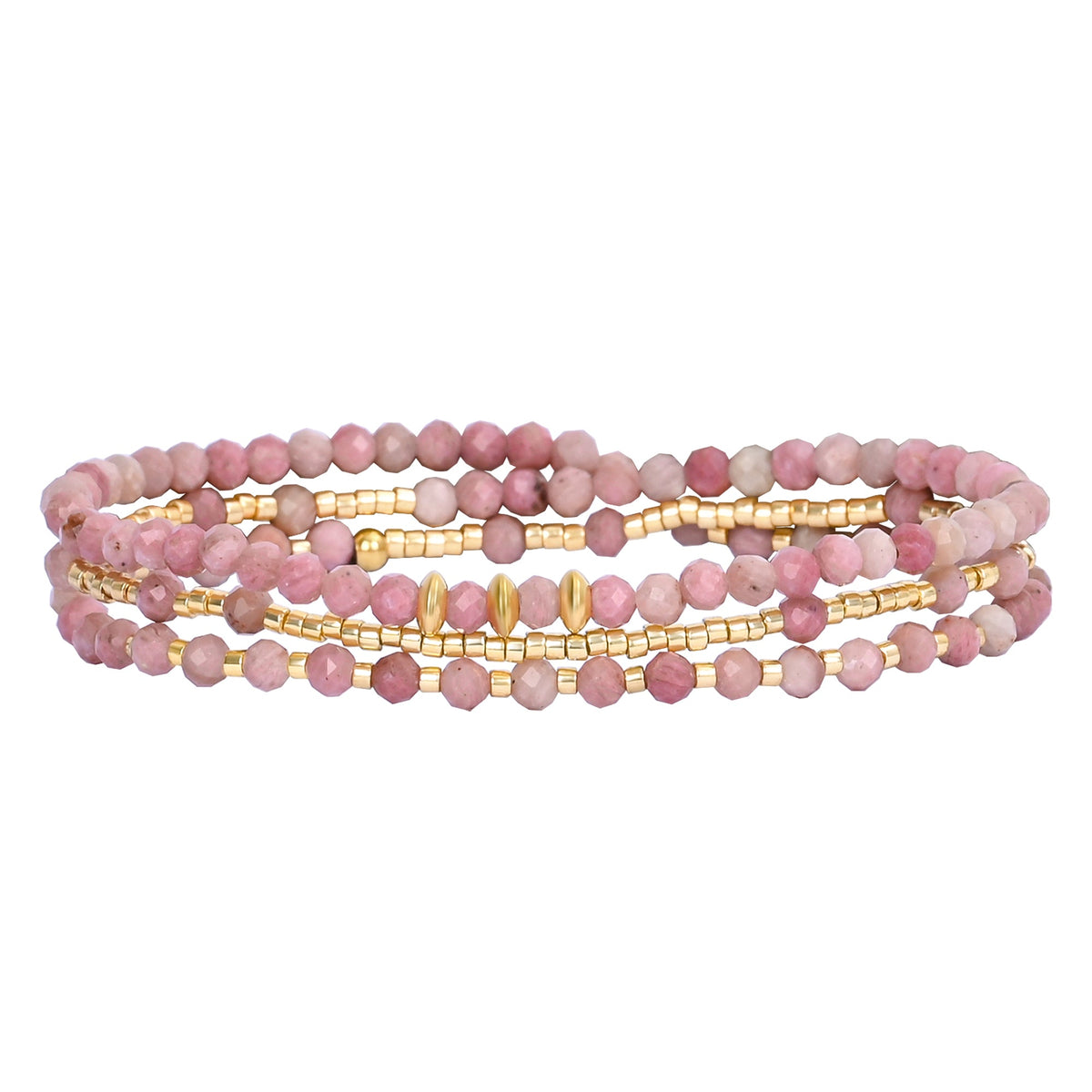 Rose Harmony Bracelet/Collier Multi-Style