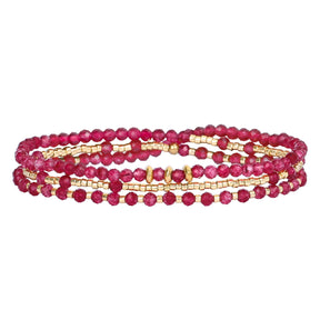 Crimson Dream Bracelet/Collier Multi-Style