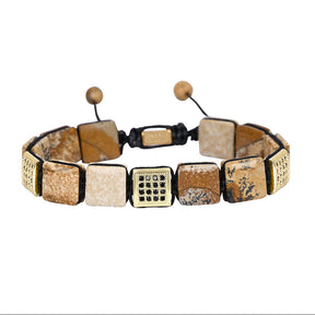 Herren Picture Stone Armband