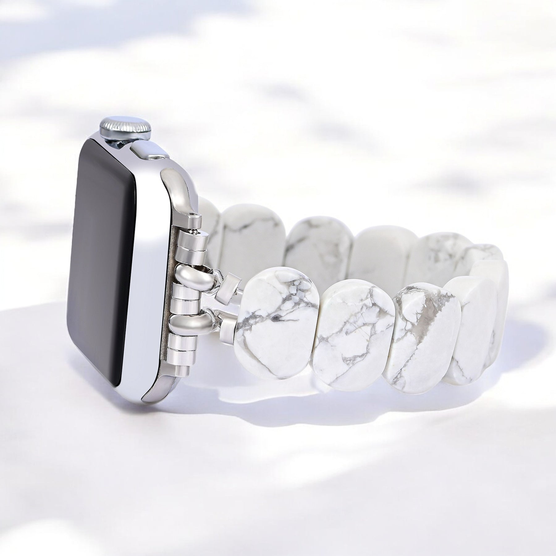 Bracelet extensible Whimsical Howlite pour Apple Watch