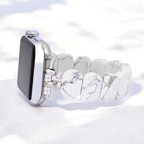 Bracelet extensible Whimsical Howlite pour Apple Watch