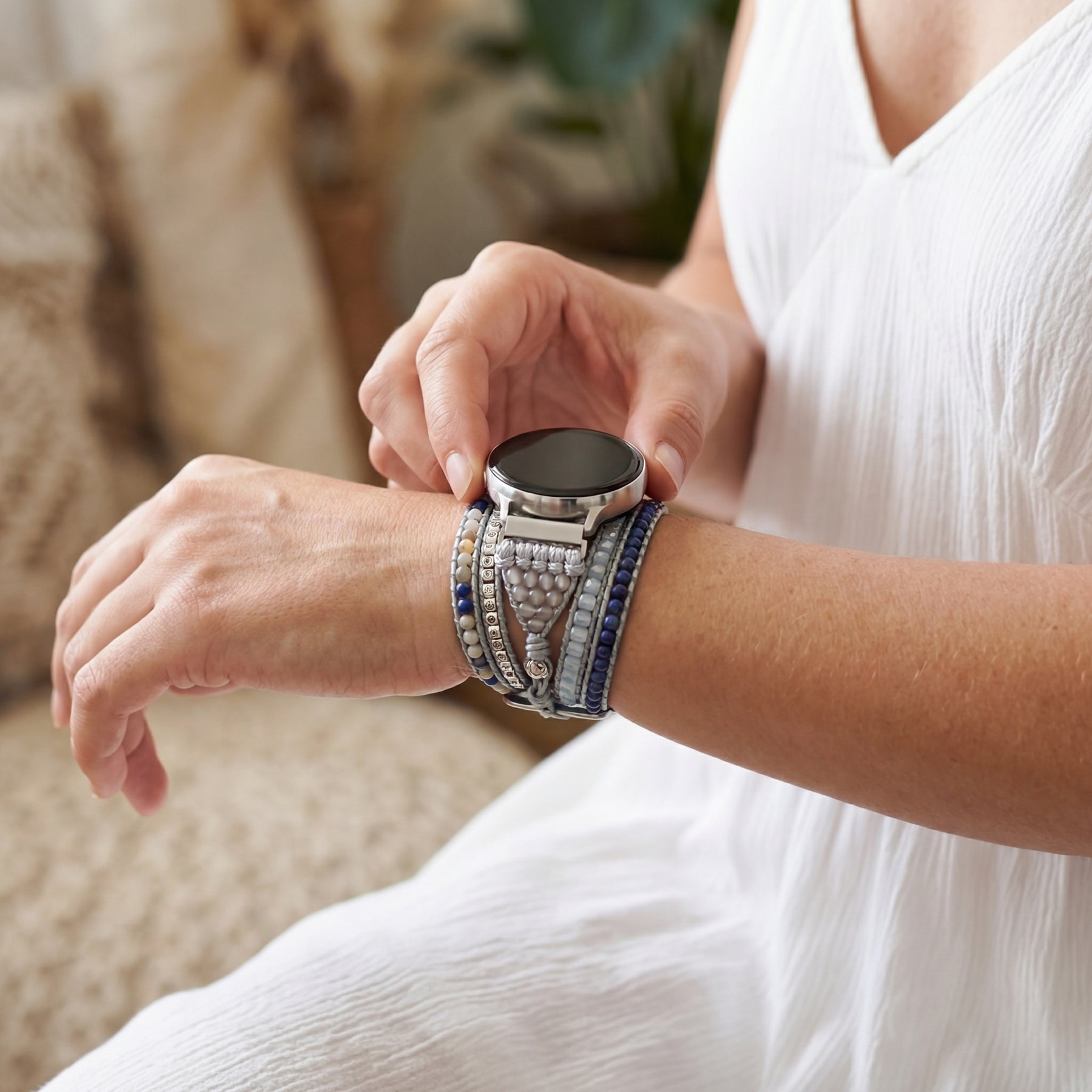 Bracelet de montre Samsung Galaxy Déesse de la Terre