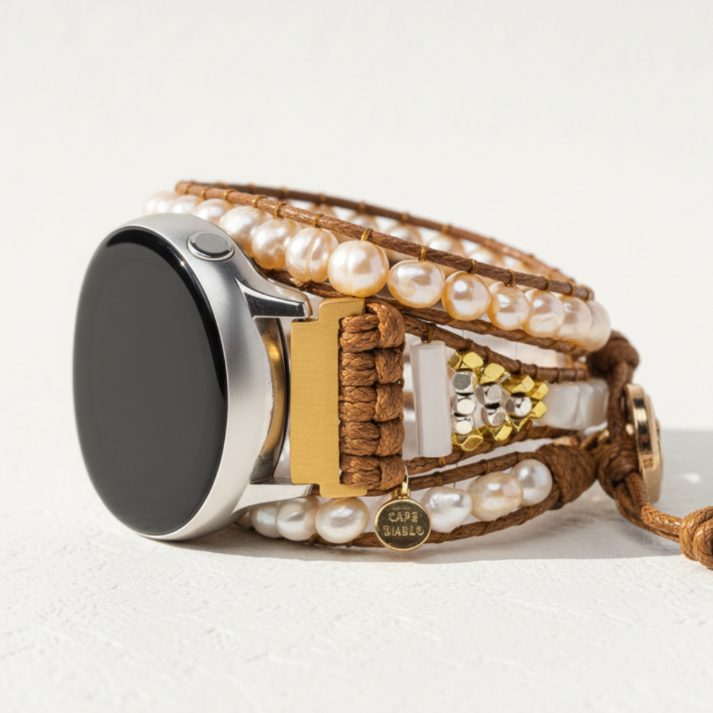 Süßwasserperlen Samsung Galaxy Watch Armband