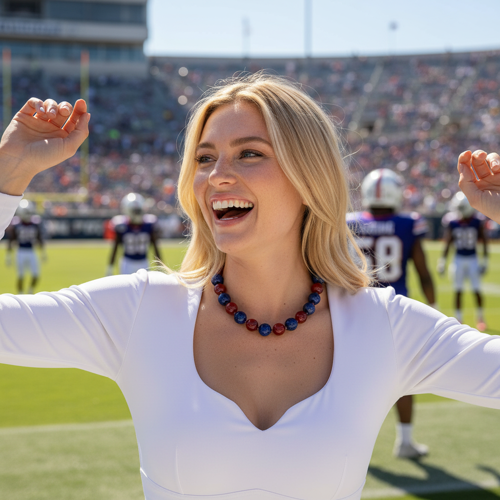 Gameday 10mm Stein Halskette