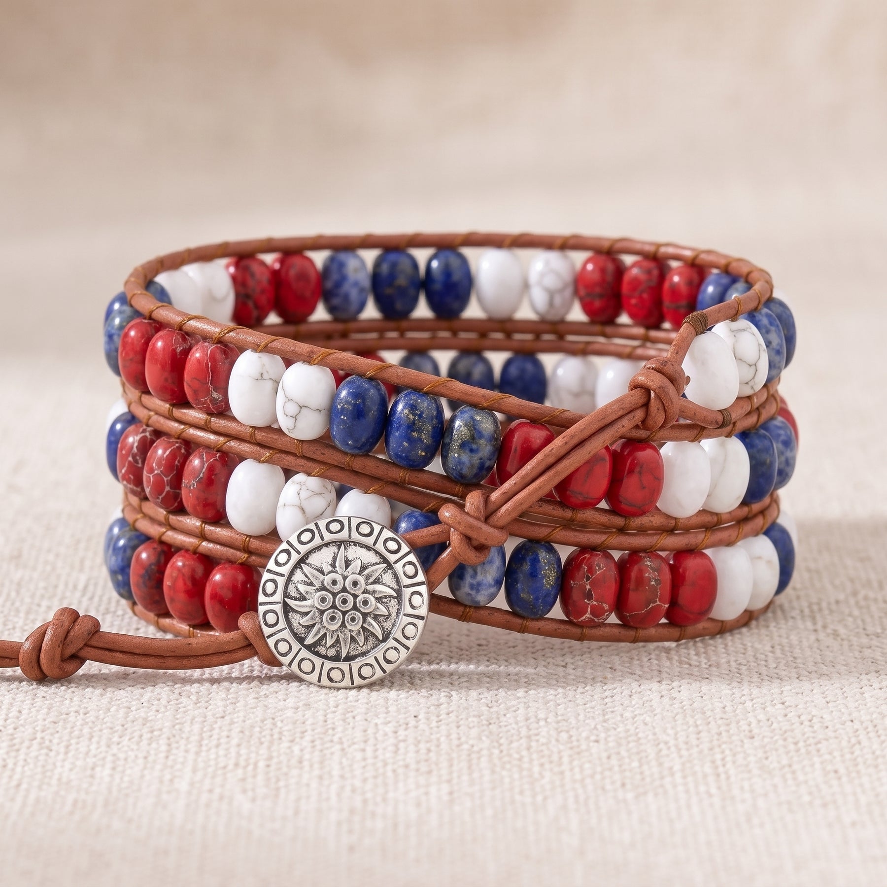 UK Britannia Perlenarmband