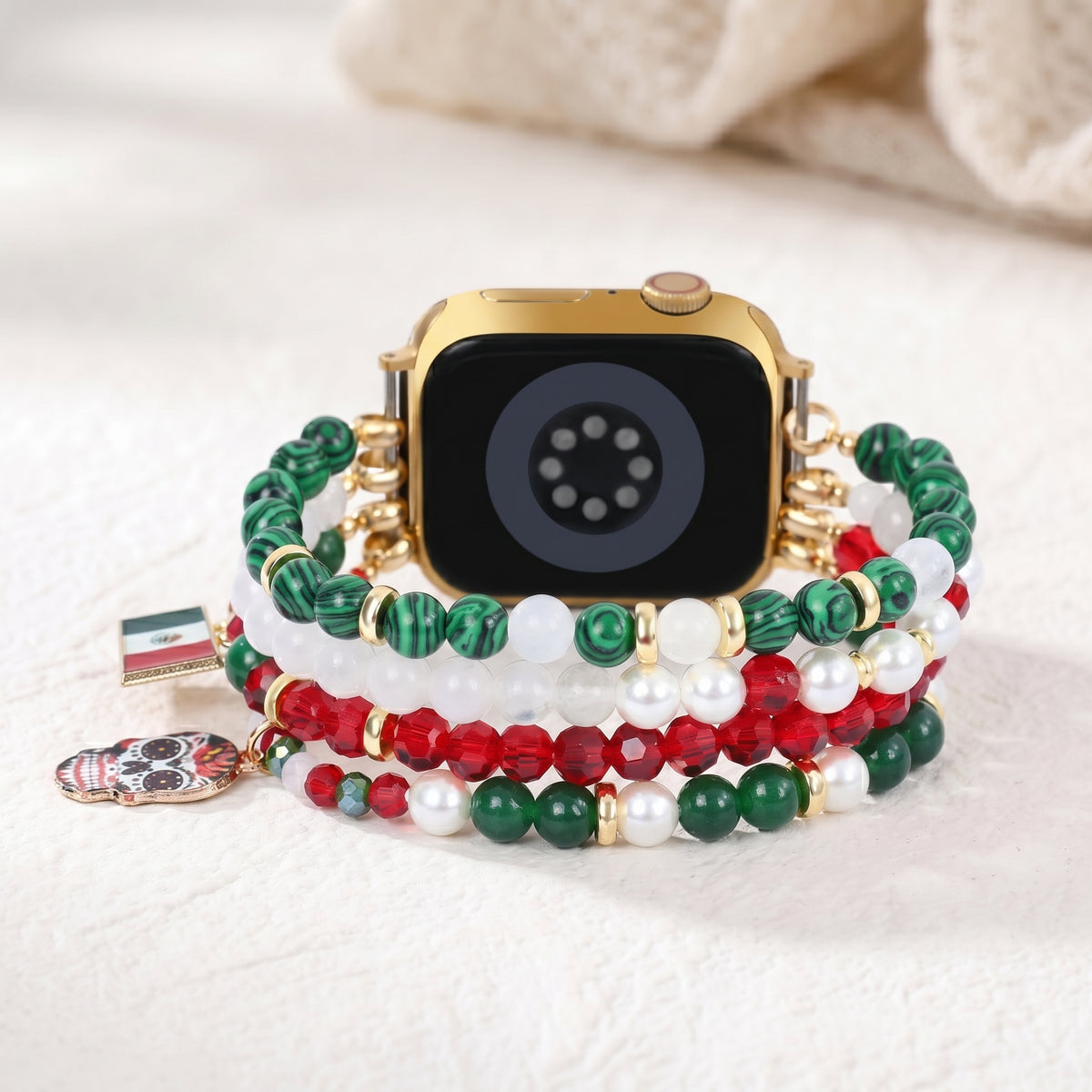 Bracelet extensible Viva México pour Apple Watch