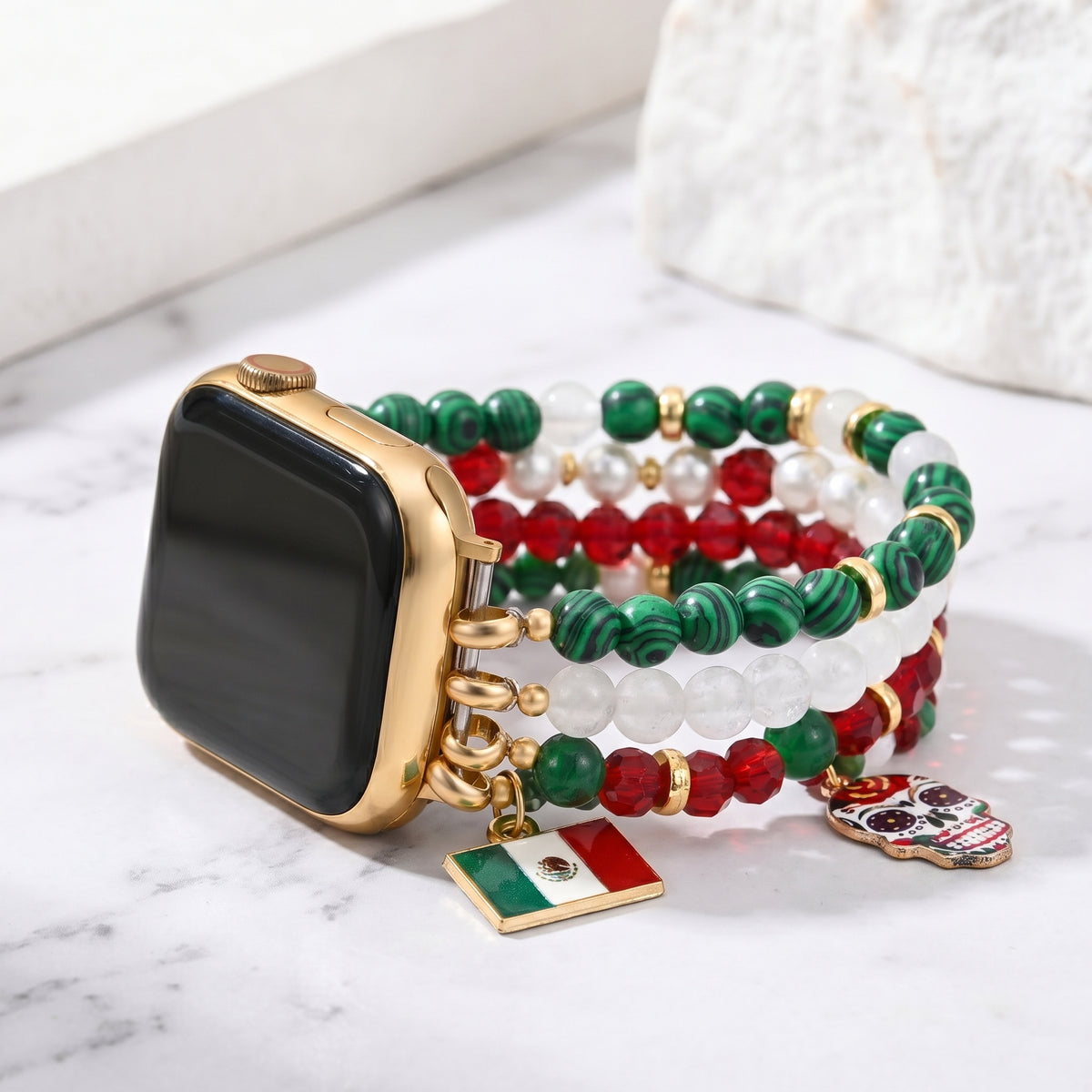 Bracelet extensible Viva México pour Apple Watch