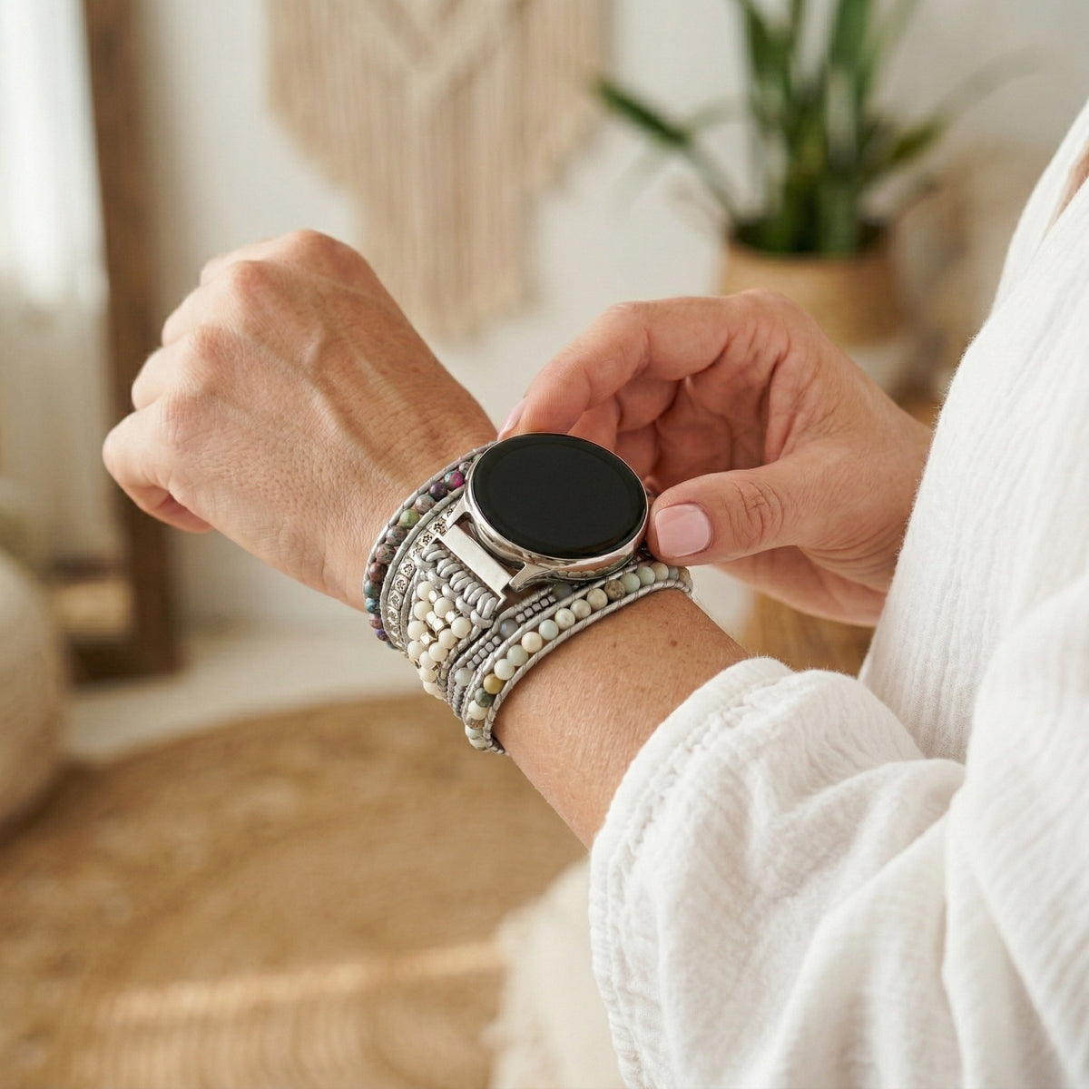 Bracelet de montre Samsung Galaxy en turquoise guérissante