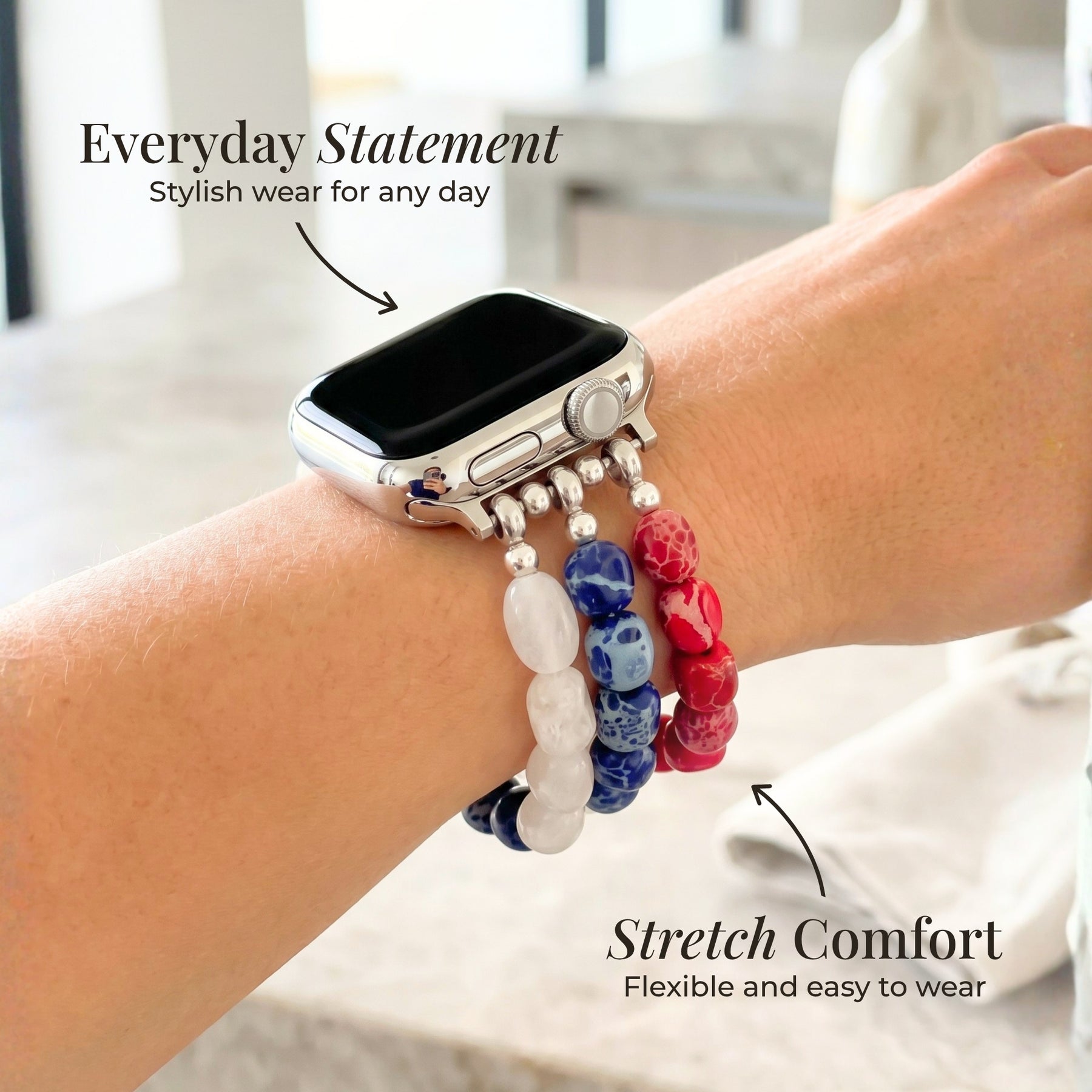 Bracelet Apple Watch Independence Flame Stretch