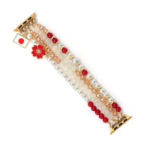 Japan Sakura Bloom Stretch Apple Watch Armband