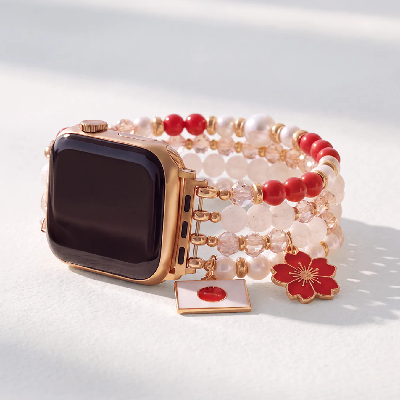 Japan Sakura Bloom Stretch Apple Watch Armband