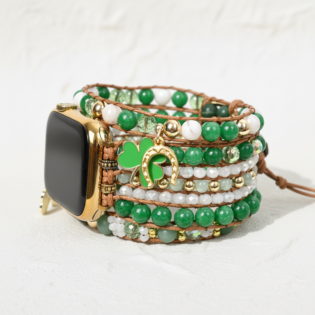 Lucky Clover Energy Apple Watch Armband