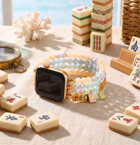 Glücks-Mahjong-Armband für die Apple Watch