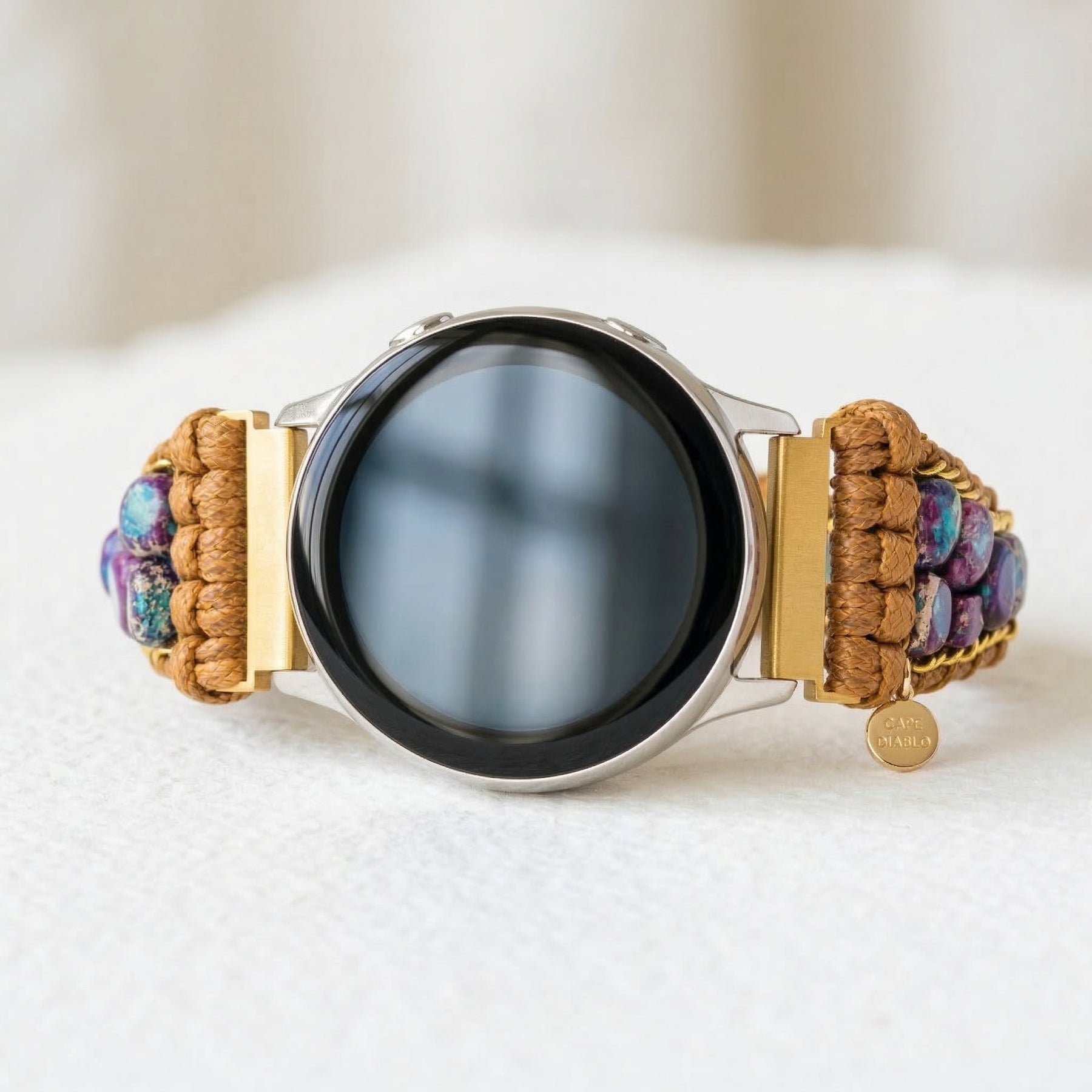 Bracelet de montre Samsung Galaxy en jaspe clair de lune