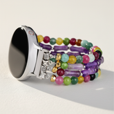 Mosaik Amethyst Samsung Galaxy Stretch Uhrenarmband