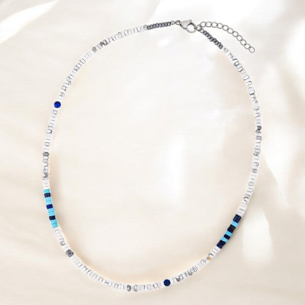 Collier Océan en Hématite pour Hommes