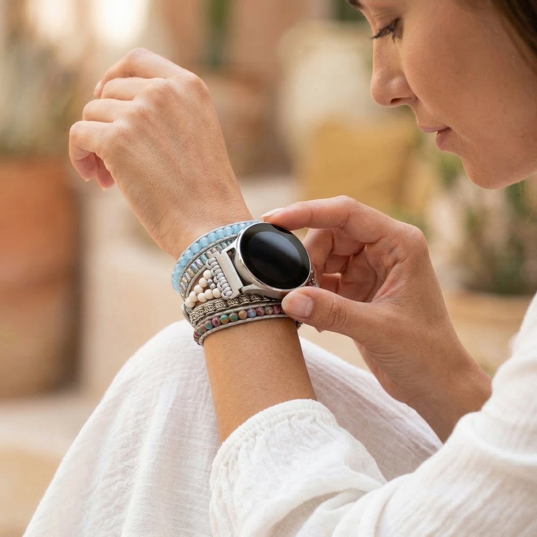 Ocean Jasper Schutz Samsung Galaxy Watch Armband