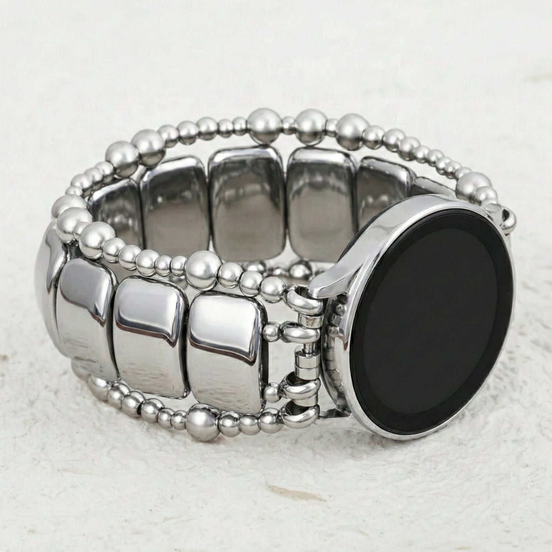 Platinum Noir Stretch Samsung Galaxy Uhrenarmband