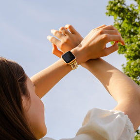 Mondschein-Achat-Harmonie Apple Watch Armband