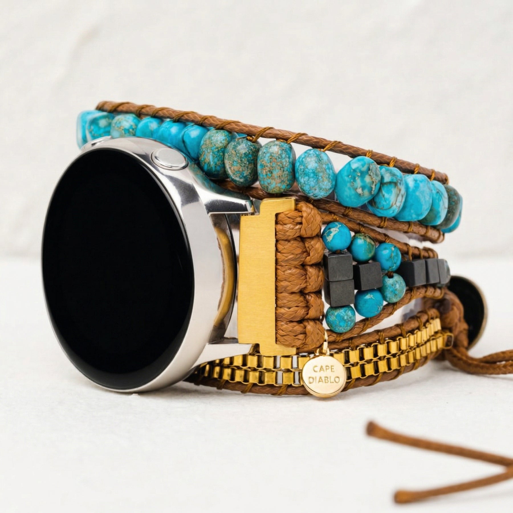 Bracelet de montre Samsung Galaxy Énergie apaisante turquoise