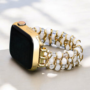 Bracelet tressé Moonlight Goddess pour Apple Watch