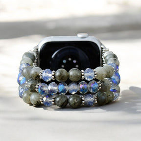 Agate Crystal Stretch Apple Watch Armband