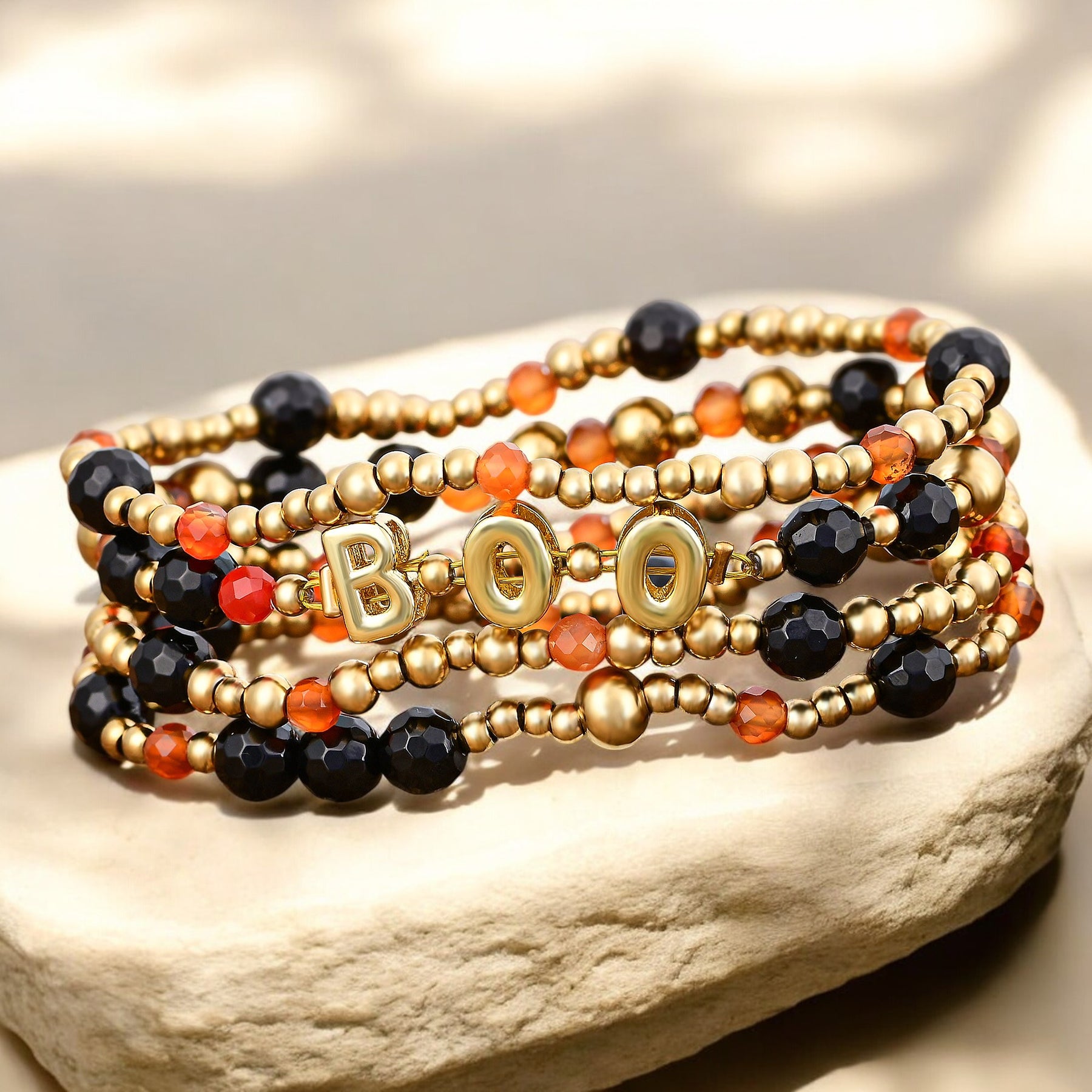 Ensemble de bracelets lumineux effrayants d'Halloween