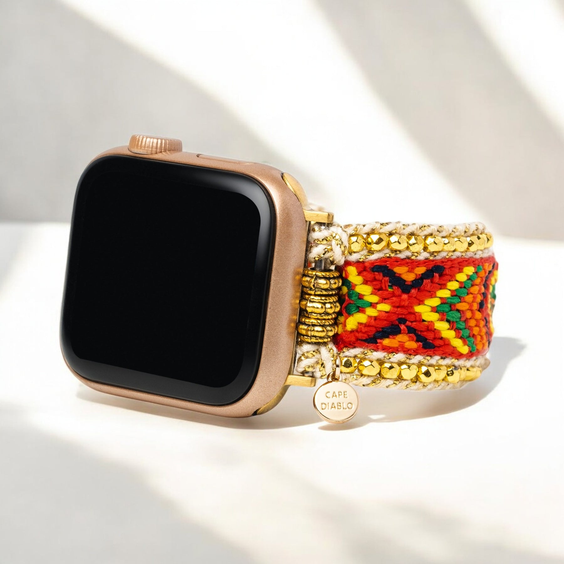 Blühender Sonnenuntergang Apple Watch Armband