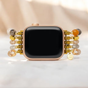 Dark Champagne Stretch Apple Watch Armband