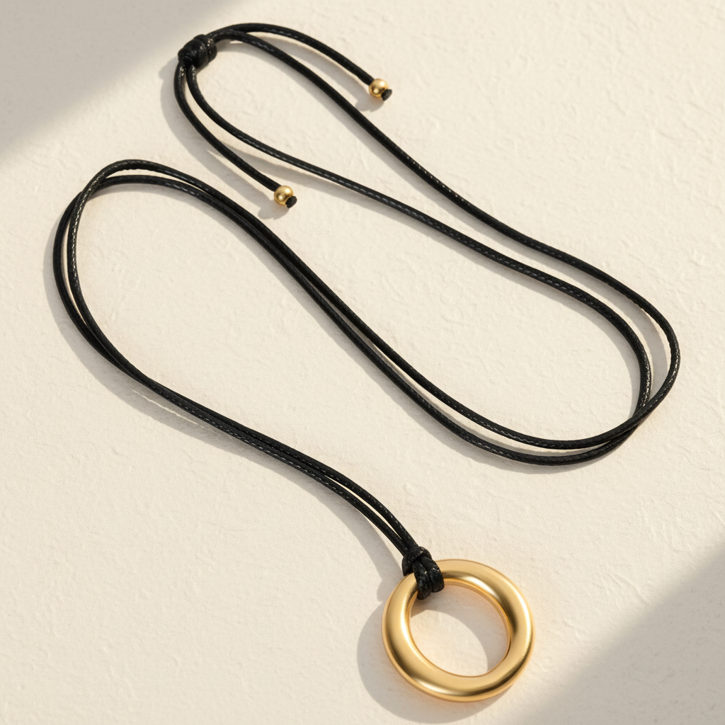 Ewige Kreis Halskette