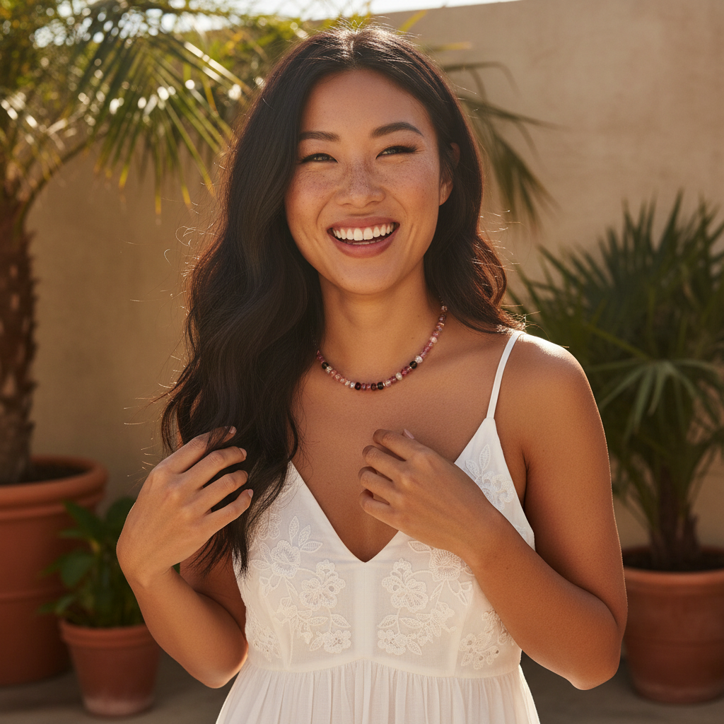 Crimson Muse Halskette