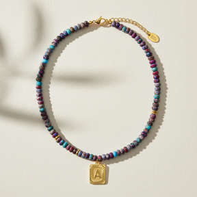 Lebendige Edelstein Anfangsblasen-Halskette