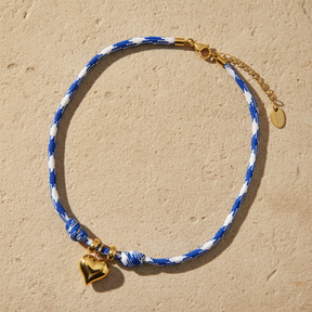 Ozean Herz Halskette