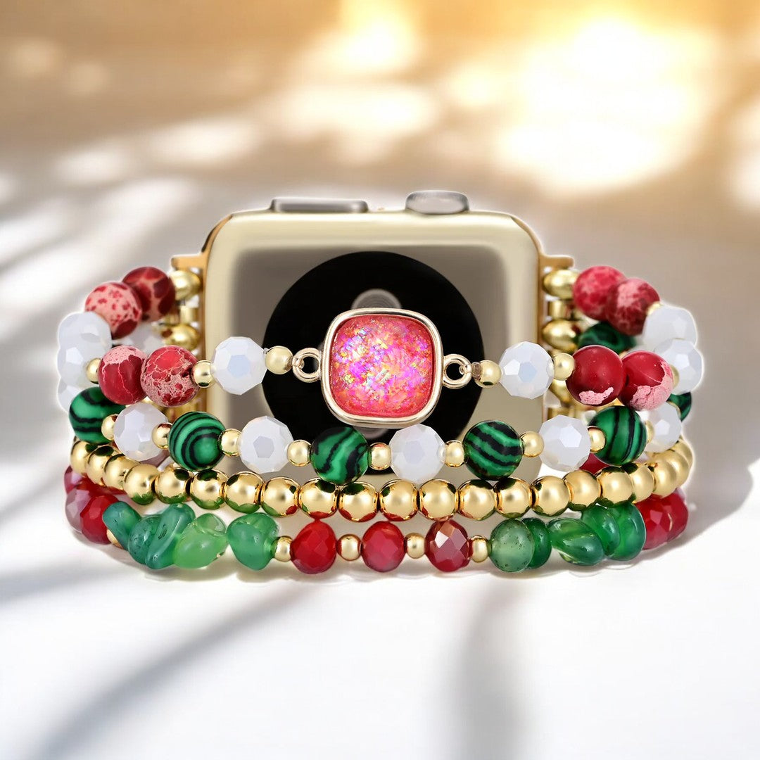 Bracelet extensible Holiday Gem pour Apple Watch