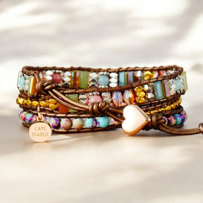 Bracelet enveloppant de protection du cœur impérial