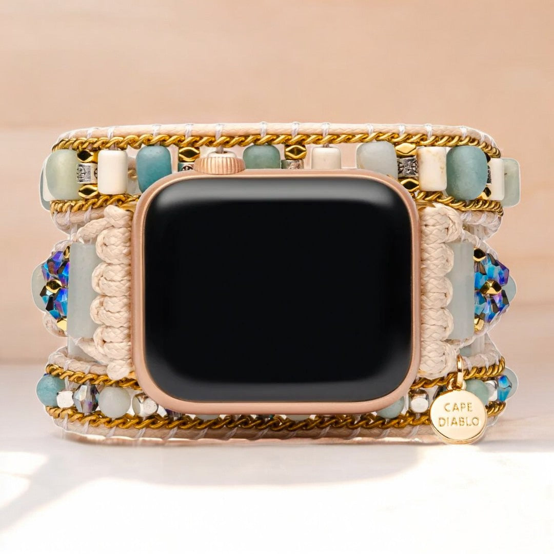 Lucid Amazonit Apple Watch Armband