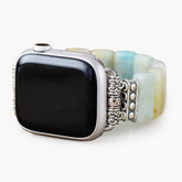 Amazonit Grace Stretch Apple Watch Armband